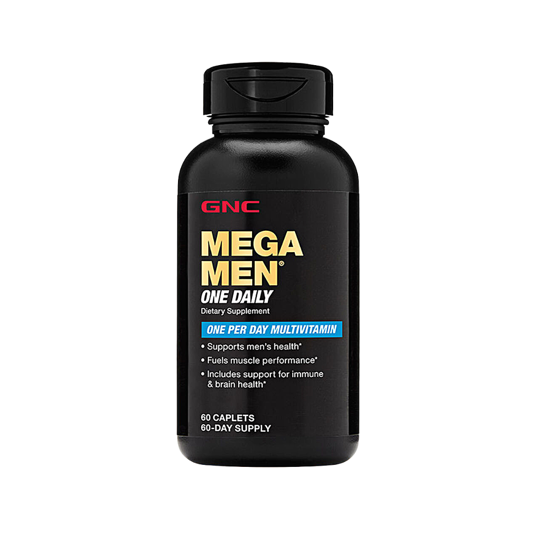 GNC Mega Men One Daily Multivitamin 60 Caplets GNC Mega Men One Daily Multivitamin 60 Caplets